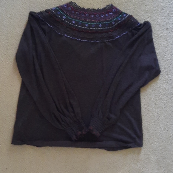 Free People Embroidered Top - Picture 3 of 6